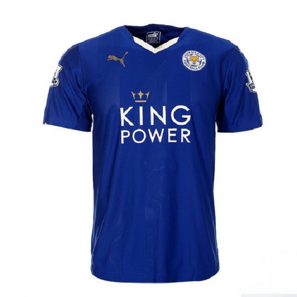 Leicester City 2015-16 Home Soccer Jersey
